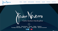 Desktop Screenshot of clinica-javiernavarro.com